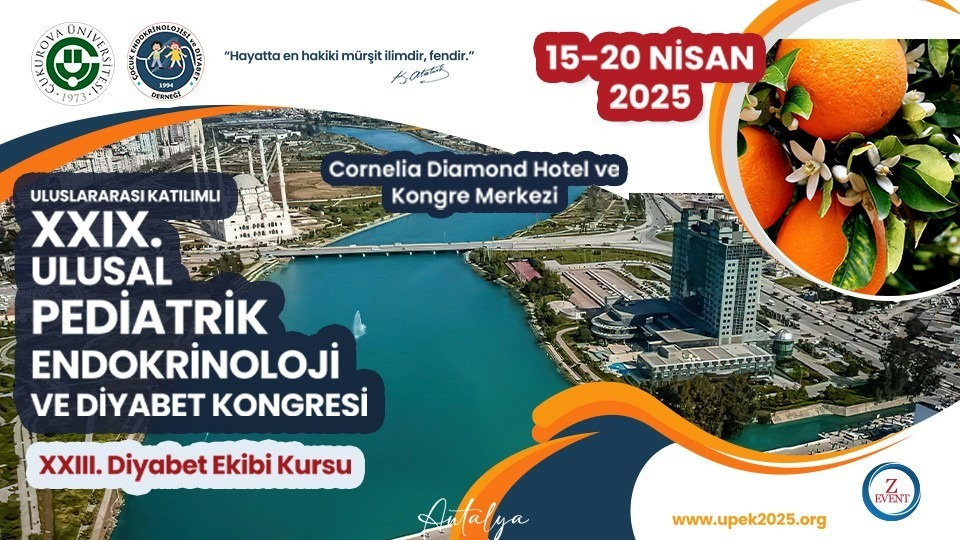 XXIX. ULUSAL PEDİATRİK ENDOKRİNOLOJİ VE DİYABET KONGRESİ